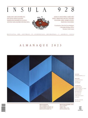 cover image of Almanaque 2023 (Ínsula n° 928, abril de 2024)